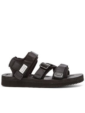 Suicoke Kisee-V Black Adjustable Strap Sandal